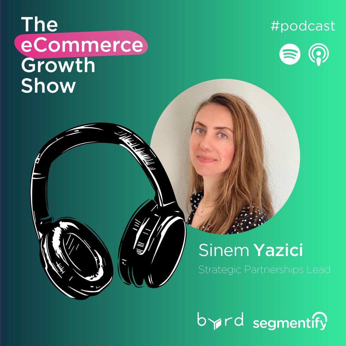 segmentify's tweet photo. 🚨 New podcast!

In this episode, we team up with Sinem Yazici, Strategic Partnerships Lead at Byrd Technologies, as she shares her tips and tricks when it comes to optimising your eCommerce fulfilment strategy!

👉 https://t.co/PYU7jVIT7B https://t.co/rEKbzVlfnF