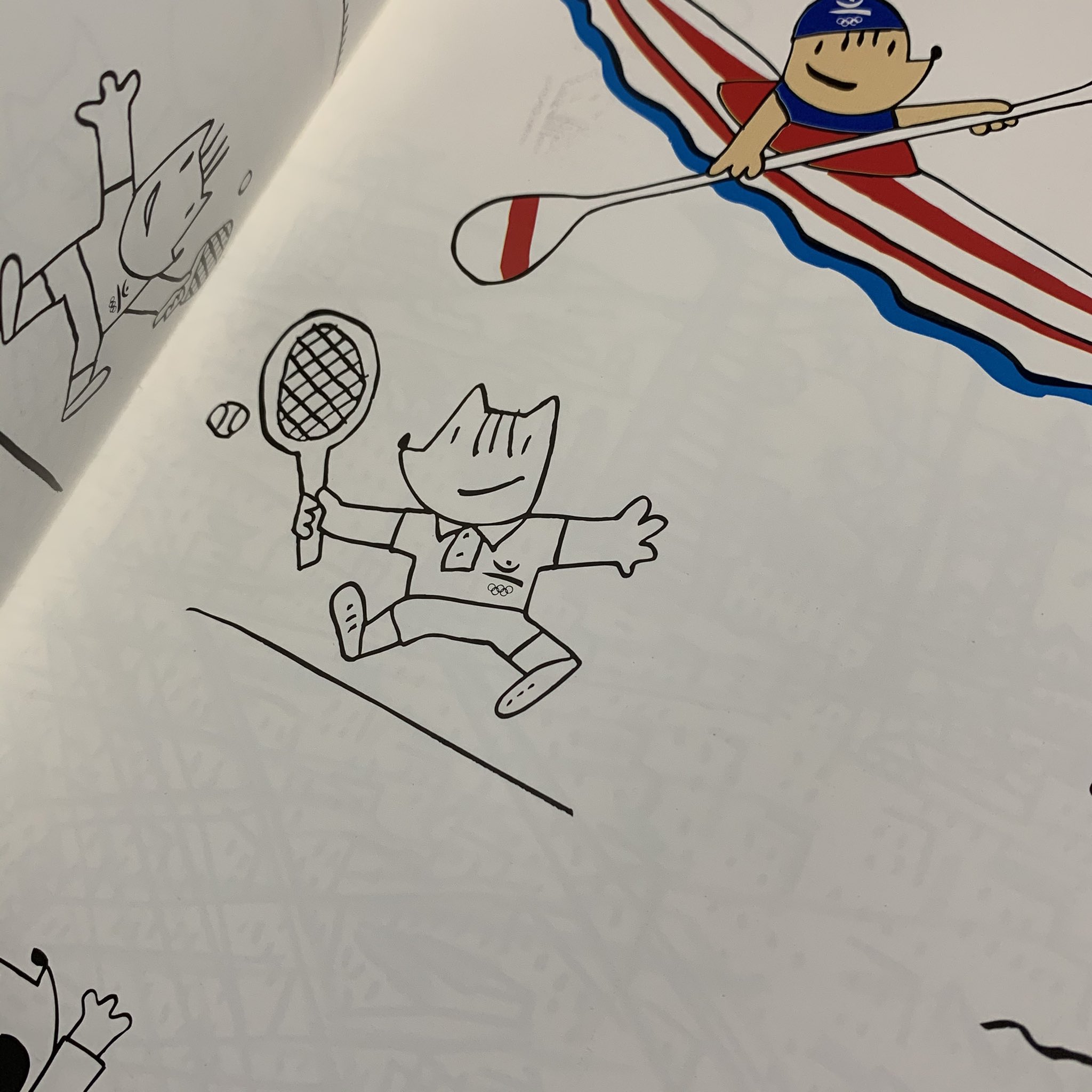 あきら コビーはバルセロナオリンピックのキャラクターだよー 若いお嬢さんに言ったら生まれてないって言われた T Co Awqxijhugj Twitter