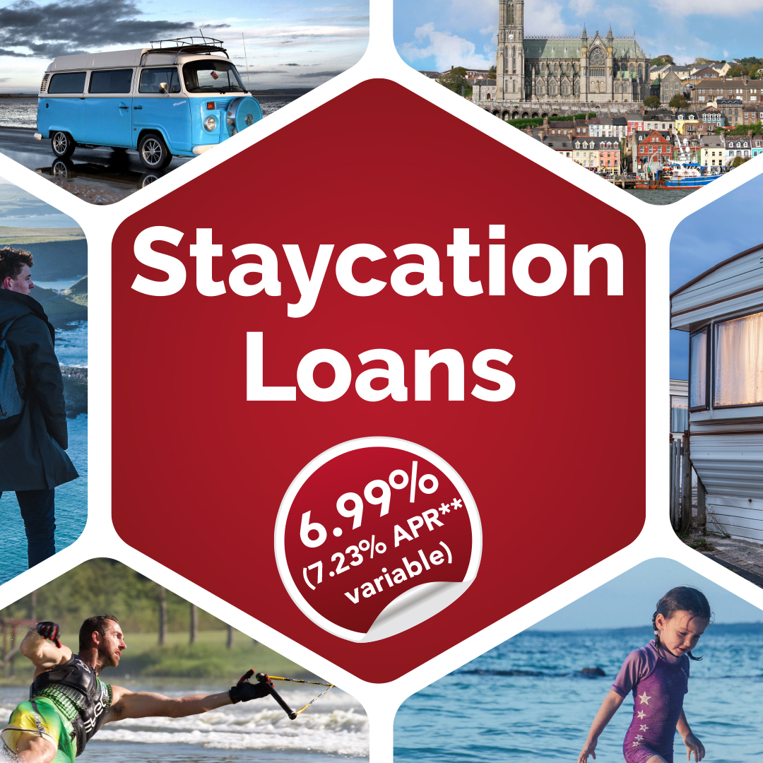 hsscu's tweet photo. With Phase 3, take advantage of our beautiful country and experience it with a staycation!

We are delighted to launch our 'Staycation Loans' with a special rate on loans to €50,000. Available until September 30th!

https://t.co/HySD8Zs5fC

#CreditUnion #Staycations #putsUfirst https://t.co/Ovg4vh7Uji