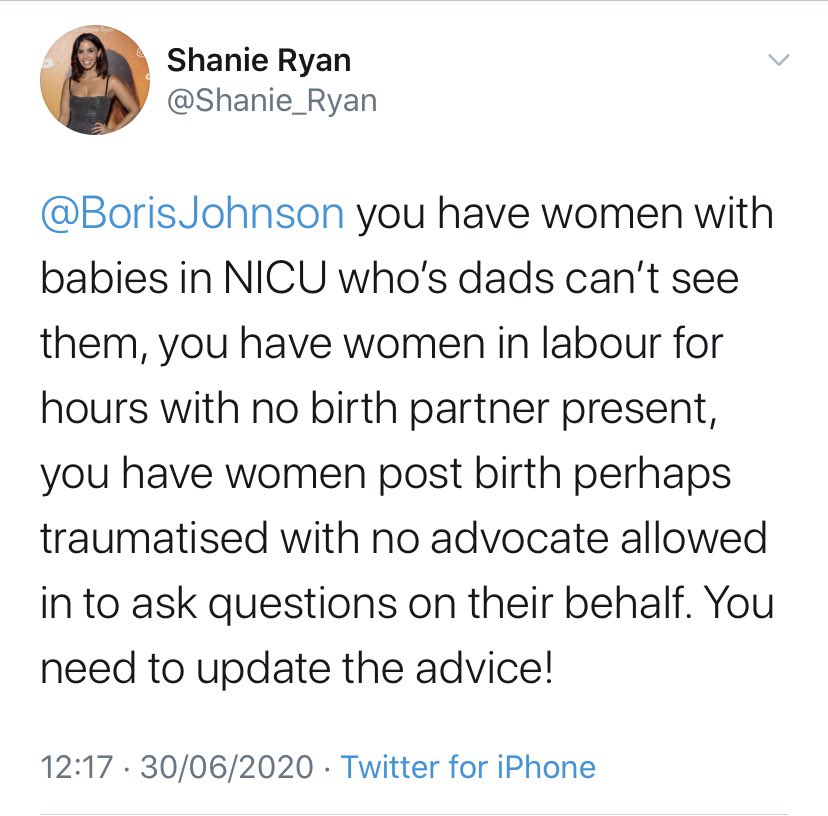 Shanie_Ryan's tweet image. @MattHancock #BirthPartnersAllowed