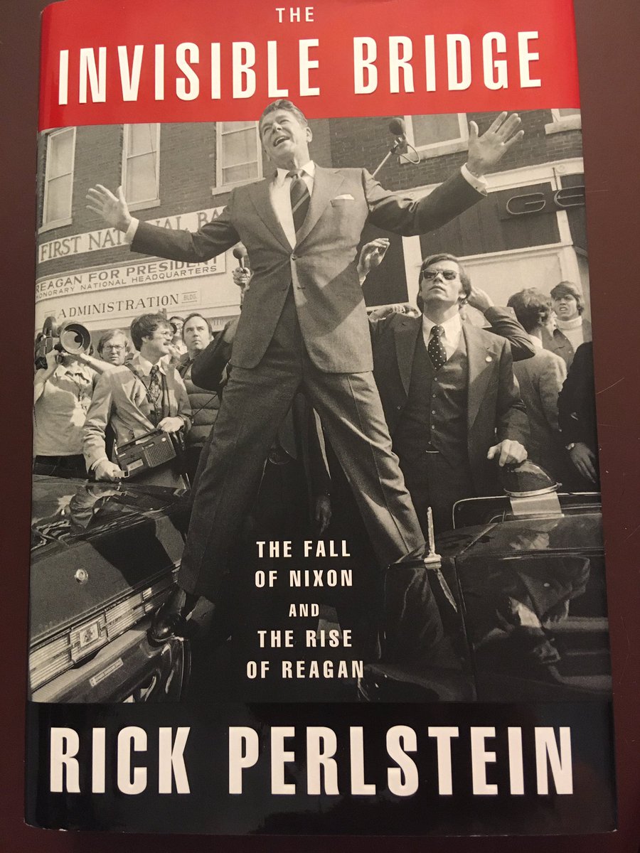 Suggestion for June 30 ... The Invisible Bridge: The Fall of Nixon and the Rise of Reagan (2014) by Rick Perlstein.