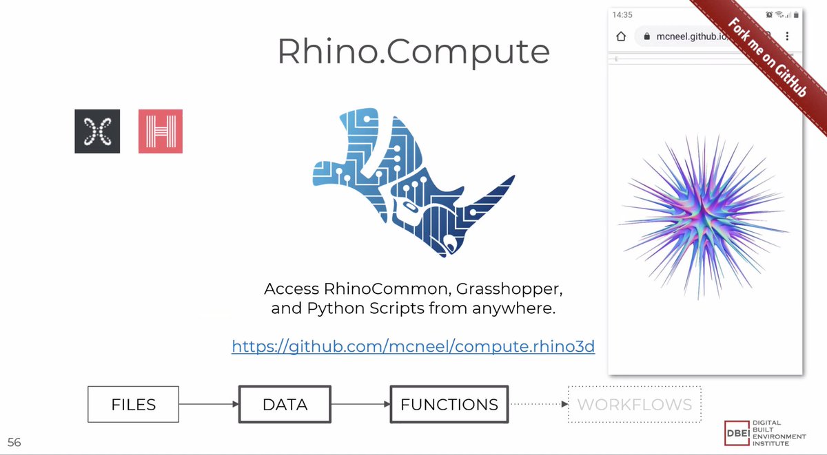 andrewheumann's tweet photo. These new features wouldn't have been possible without the support of @bobmcneel, @luisfraguada, @baersteve and the rest of the incredible #rhino3d team. In particular we are super grateful for #RhinoCompute, which is a really exciting development we are leveraging extensively. https://t.co/BSNcPGJ2aT