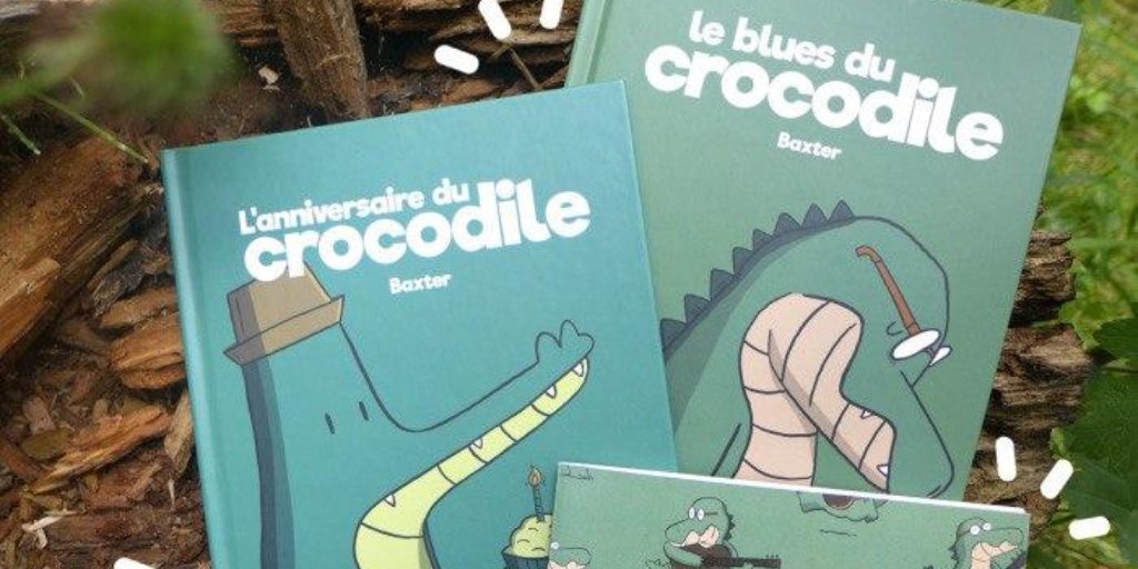 Ne manquez pas notre bon plan ! Notre partenaire Editions Astrocoon vous gâte avec cette nouvelle offre de pack spécial comprenant :
- 2 livres des crocodiles
- 1 croco-carnet
- 1 carte postale "croco-tuto"

A retrouver sur notre site : les-marmots.fr/accueil/3186-e…