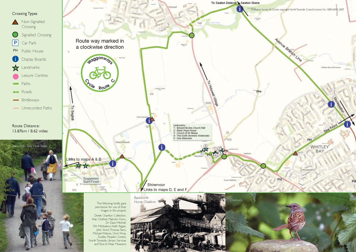 Taken up cycling recently and haven't seen the Waggonways  #cycling maps for North Tyneside yet... Fear not.  https://my.northtyneside.gov.uk/category/244/waggonways-routesFirst up  #Backworth