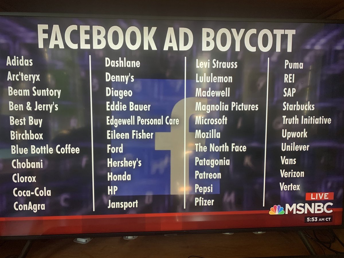 Duty To Warn These Companies Are Boycotting Facebook Thank You Please Retweet And Give Your Business To Companies Who Don T Give Money To Greedy Russian Collaborators Like Mark Zuckerberg
