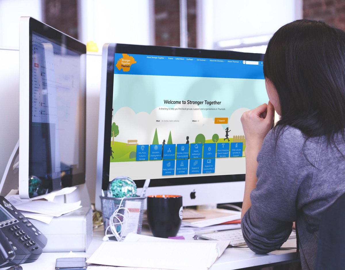 Has your Organisation / Community Group registered on our new Stronger Together Thurrock Directory? It's so quick and easy to sign up! A FREE online platform to advertise your services and support to local residents and service providers in Thurrock! visit strongertogetherthurrock.org.uk