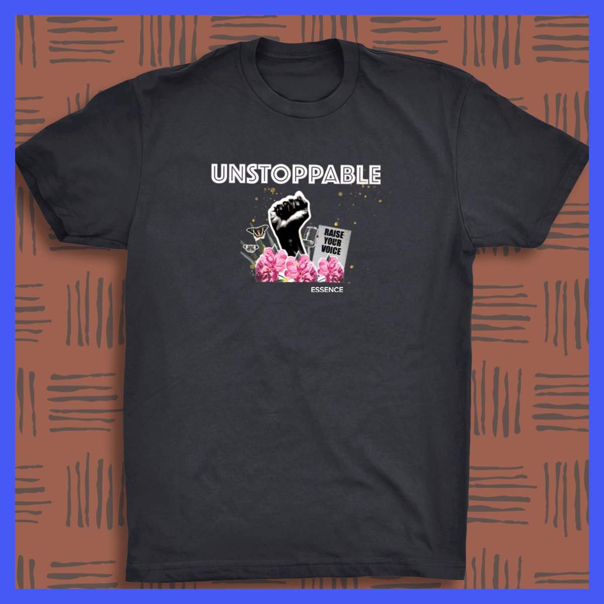 essencefest's tweet photo. We are UNSTOPPABLE! Grab your #EssenceFest merch from our Exclusive 50th Anniversary Collection now. Tap the link to purchase! #Essence50 https://t.co/jHmssJVcuD https://t.co/mt2yvkN676