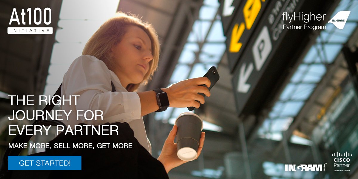 IMCISCOEMEA's tweet photo. #At100 Partners receive all the resources, guidance and project accompaniment needed to build their own CMSP Journey. Visit #IMflyHigher to learn more! #MSP #services
https://t.co/Zhbbf4OjfL https://t.co/UG4R2yHnZa