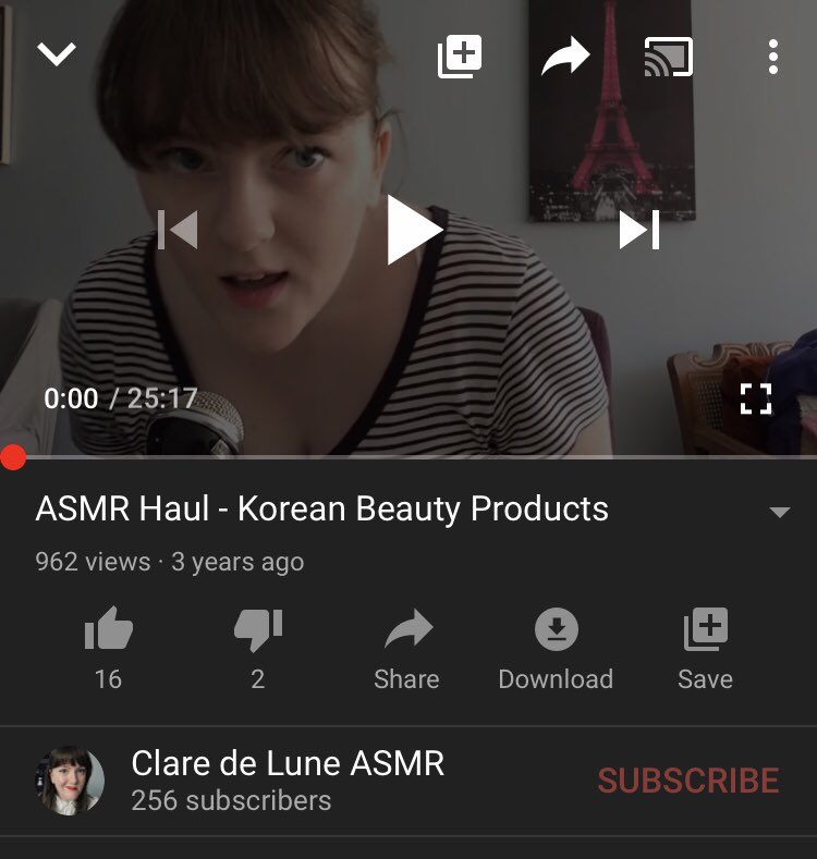 My most viewed video is almost at 1k views!! 👀☺️