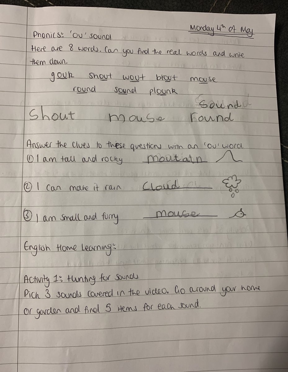 MissLinsleyHMPS's tweet image. Look at some more of Mariama's super work - there's some #phonics, a variety of #maths (@MrFielderHMPS feast your eyes 👀) and some lovely #characterdescription🌟 #english #writing #KS1 @HerbMorrPriSch thanks M's mum