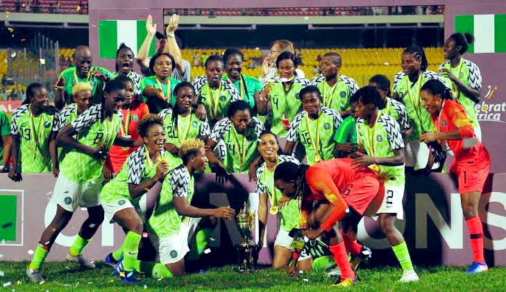 mreds's tweet image. The .@NGSuper_Falcons will not get a chance to defend her continental title this year.

According to reports, CAF has CANCELLED the 2020 Women’s Cup of Nations while the body says that the Champions League for Women will start in 2021.

#AWCON
#WomensFootball
#Bode
