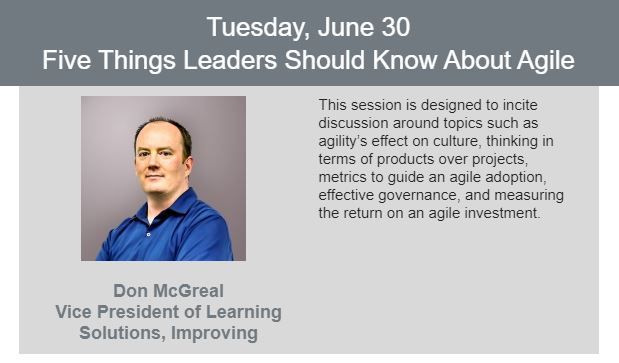 It's been a great month of conference talks. Today we wrap it up with Don McGreal.
buff.ly/3dma67V