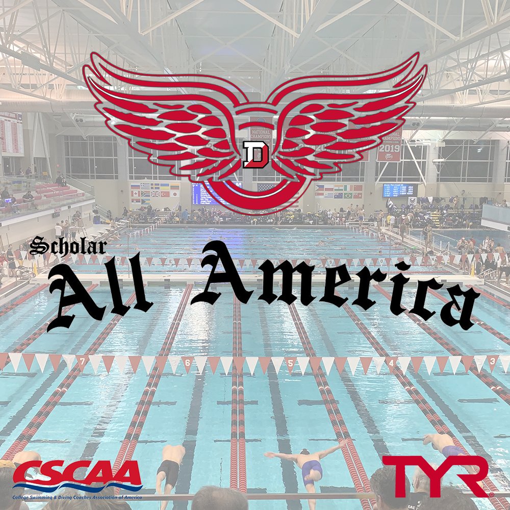 Denison Swim & Dive on Twitter "Both Women's & Men's Programs earn