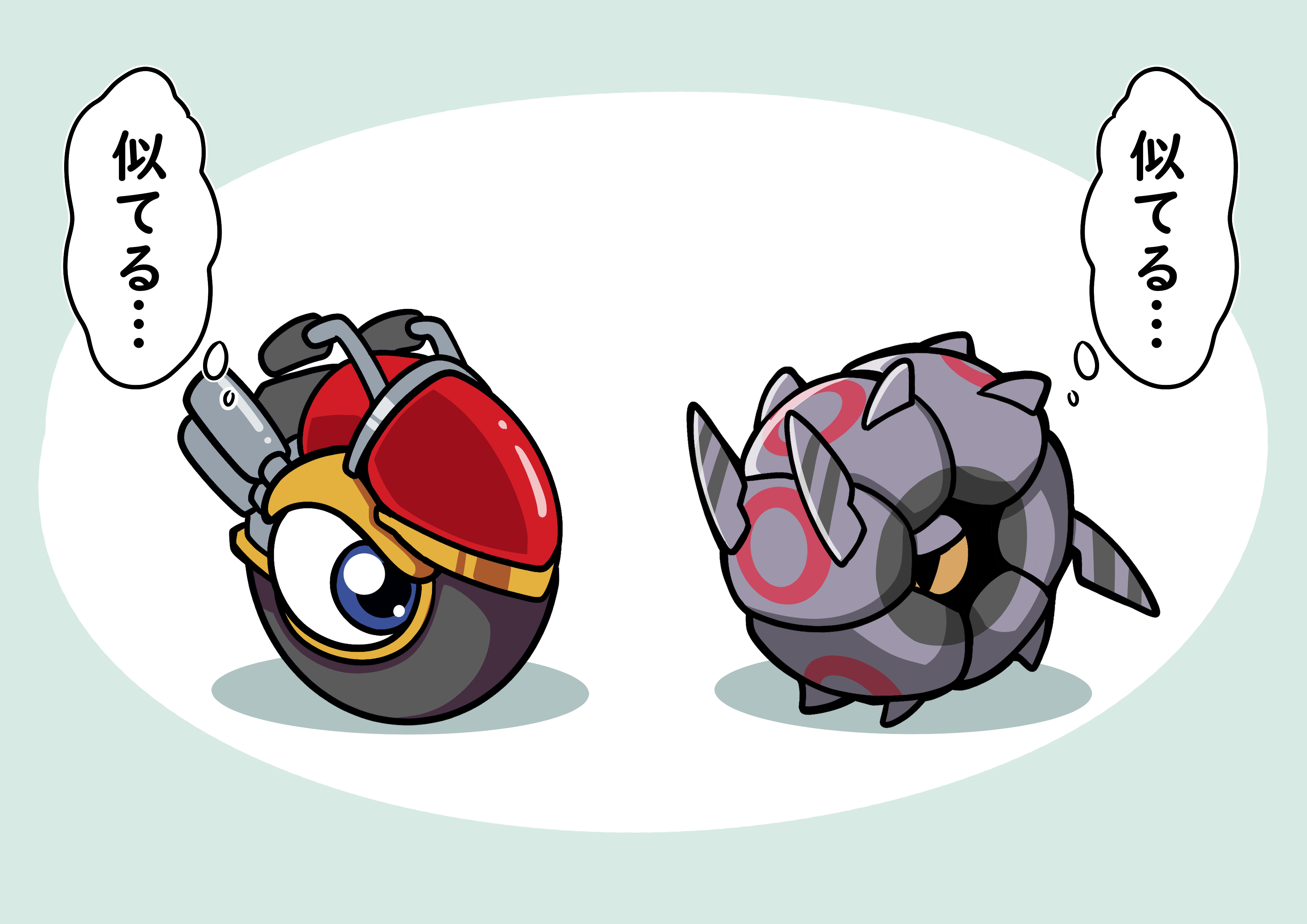 フキダシコットン 1日1枚 似て非なる ウィリーとホイーガ ポケモン剣盾 Pokemon イラスト T Co Xs7ernmbax Twitter