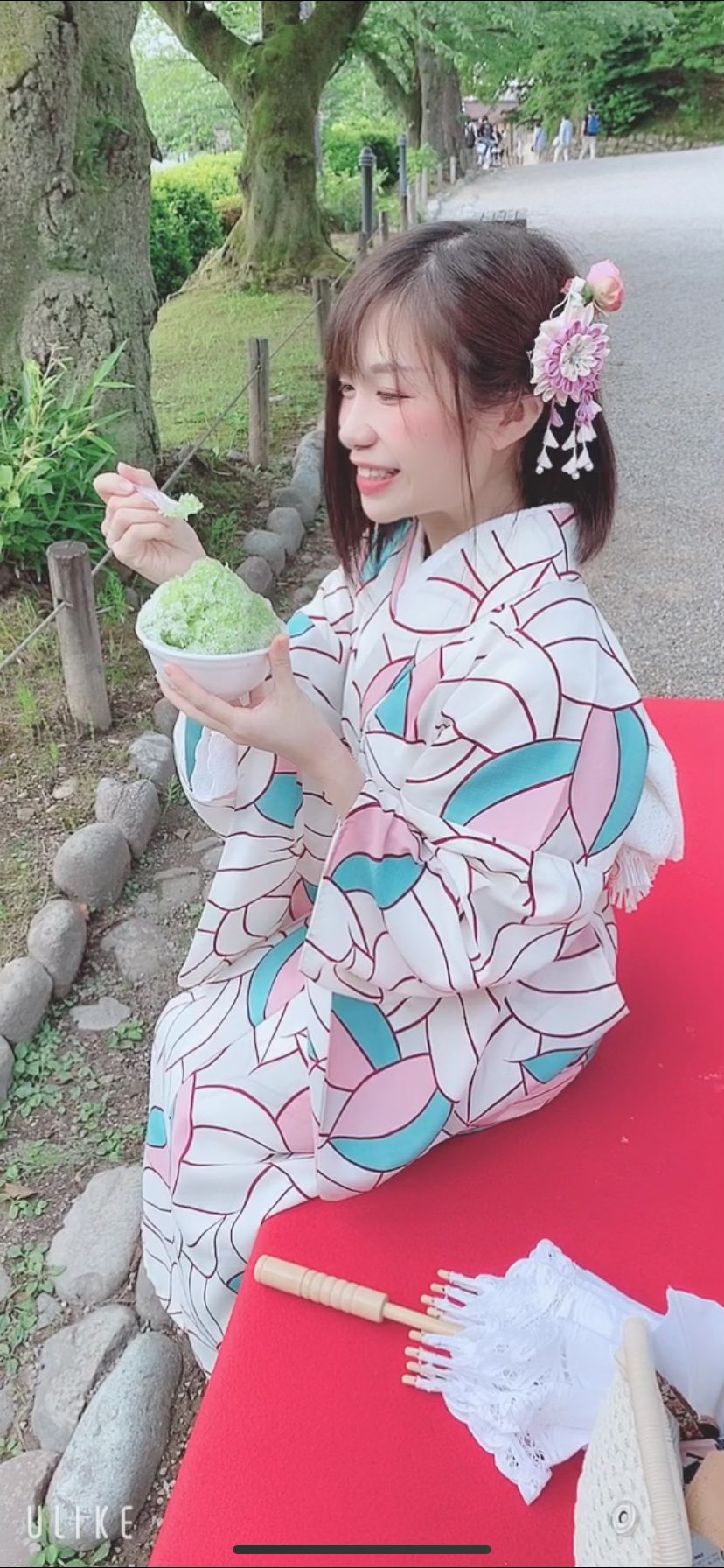 上弦のめたるあきな 満島ひかりに会いたい 金沢 兼六園満喫 この着物お気に入り 上弦のめたるあきな 満島ひかりに会いたい 金沢 兼六園満喫 この着物お気に入り