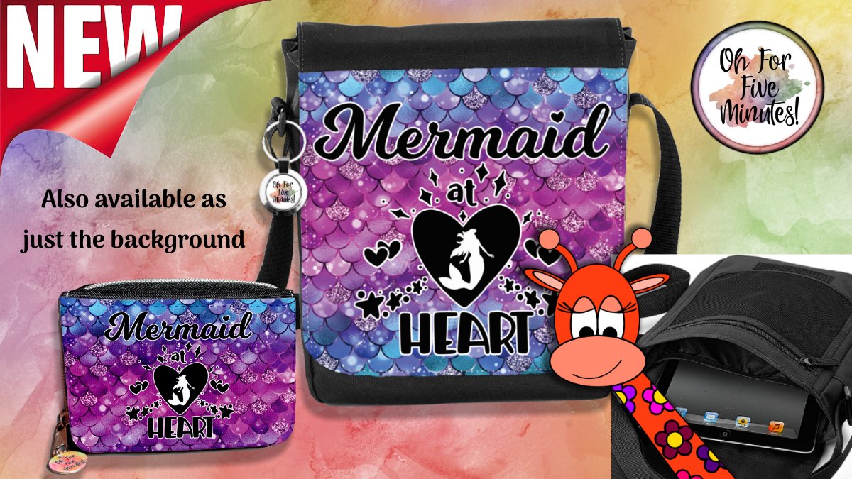OhFor5Minutes's tweet photo. **NEW** - Cast your mind back. Remember who you are... 

YOU are a mermaid, and mermaids are not dull: mermaids are AWESOME!

Reclaim your mermaidness now!

https://t.co/mw2Lezqh8y

#O45M #mermaids #shoulderbag #fashion #handbags #OhForFiveMinutes https://t.co/Y8tcQ8Gm57