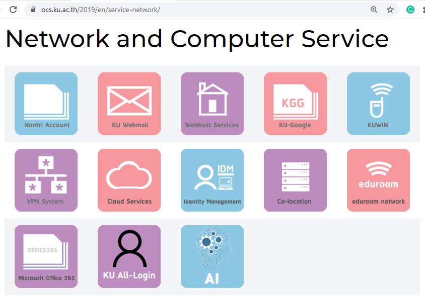 #KU80 ลงทะเบียนใช้ Wi-Fi, BitDefender, Microsoft Office 365 ProPlus(นิสิตบางเขน), WPS Office, WebEx และอื่นๆ อีกพอประมาณ ถ้าทำแล้วติดขัดตรงไหน ปรึกษา helpdesk 0 2562-0591 – 6 ต่อ 622541-3 จ้ะ facilities ของ มก. มีเยอะนะ แต่บางทีนิสิตไม่รู้ เลยไม่เคยไปใช้ #เกษตรจะเปิดเทอมแล้วจ้า