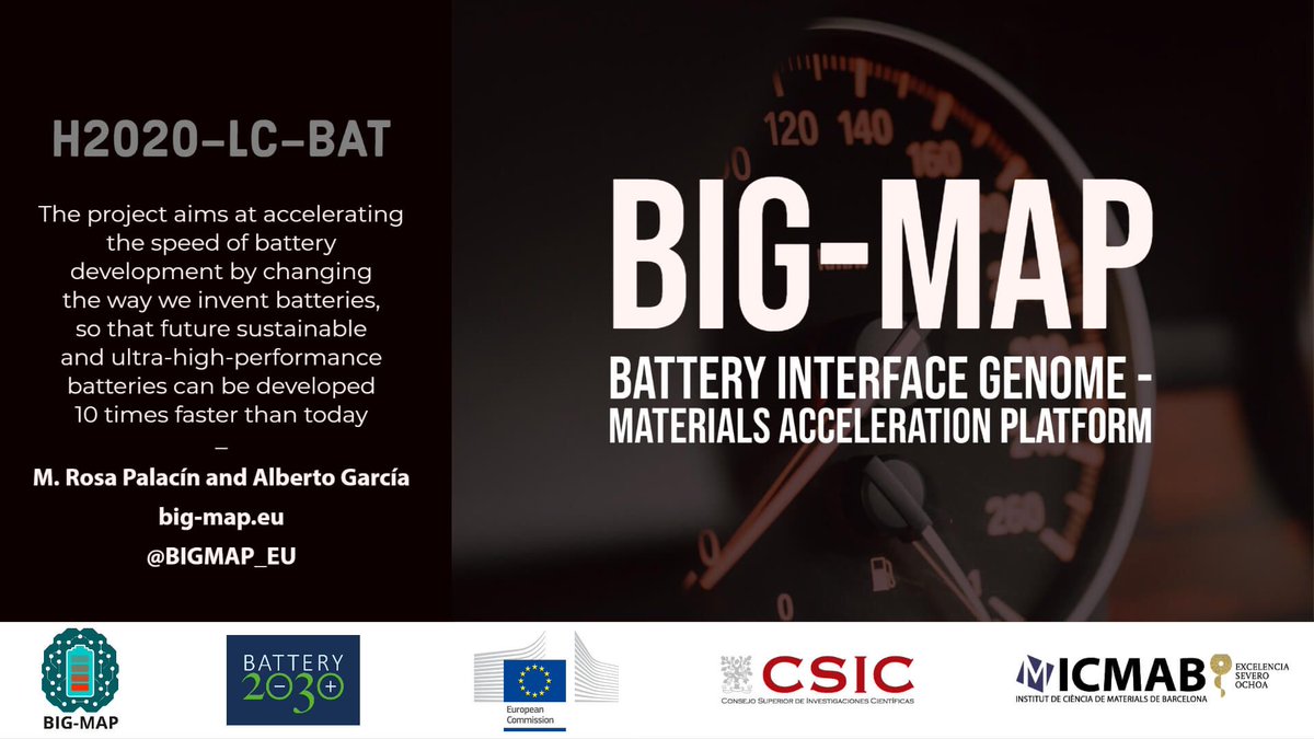 BSP_fr's tweet image. 🔋
Notre voisin l'@icmabCSIC participe au projet de #recherche sur les #batteries le plus ambitieux de l'UE: #BIGMAP 

Il vise à accélérer la vitesse de développement des batteries, + #durables et + performantes 

👉 icmab.es/the-icmab-part…
@MRosaPalacin @UABcampus #technopôle