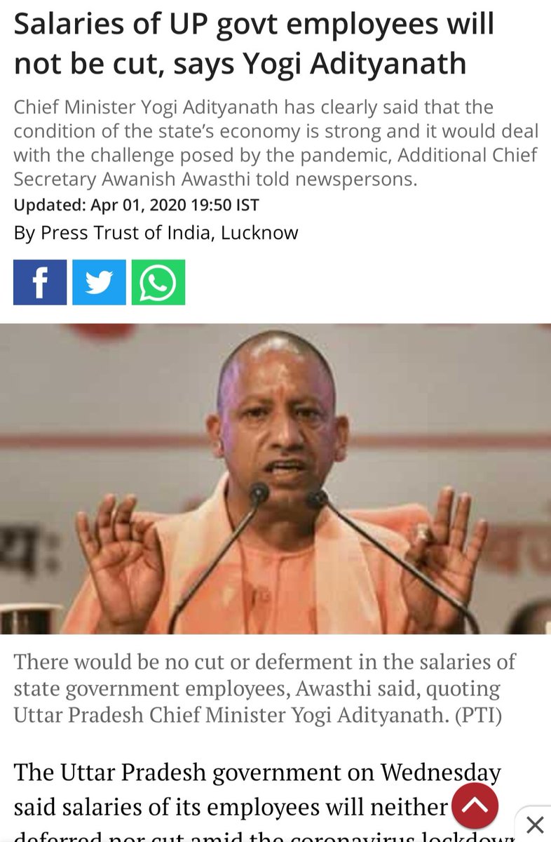 Corona pandemic is destroying many myths and lies, which are being spread for many years.This thread will list many such lies with evidences. Myth #1 - Some states are rich, and they help poor states. Evidence - See what rich states doing, and what poor. #IndiaFightsCorona