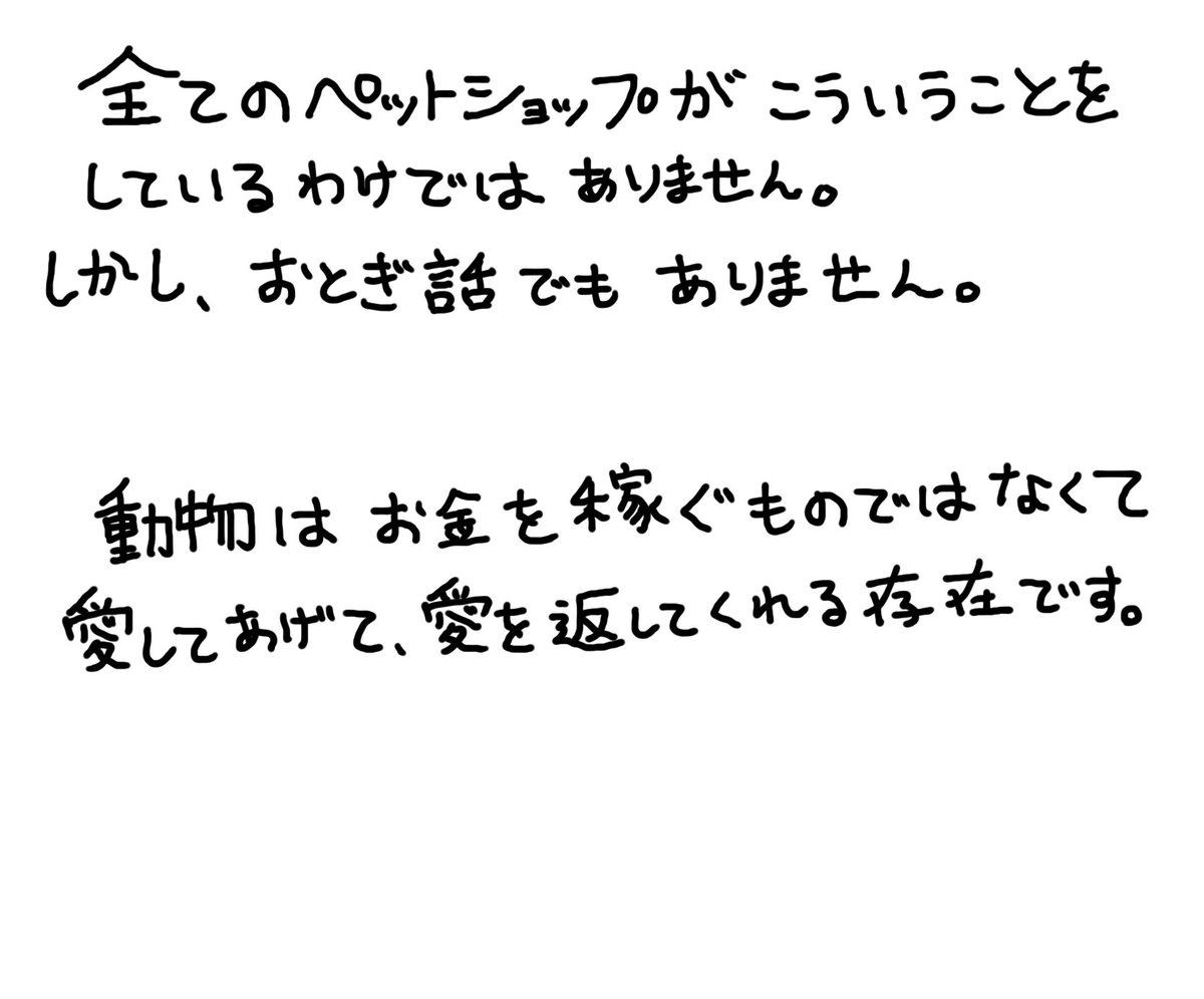 人間といる動物について知ってほしいこと② 