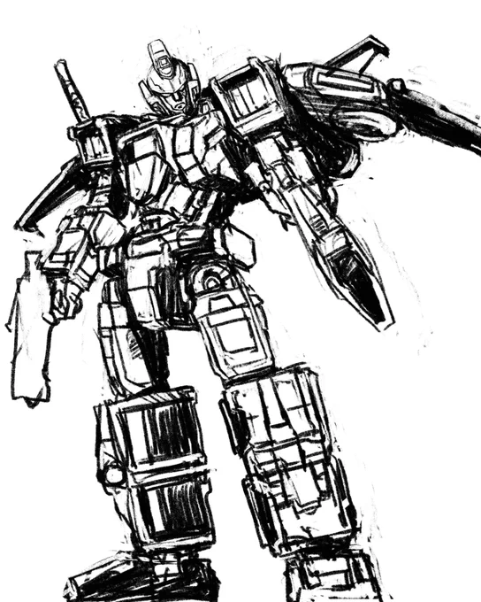 皆さん、イイネ&RT、それからフォローありがとうございます。
お礼に…ヴァースライザーのジェッター描いてますので、完成したら見てください!
それから、超〜のんびりコミックのクリーンナップもしてます。
こちらも出来たら(また?)見てください!
#ダイアクロン #diaclone #procreate 
