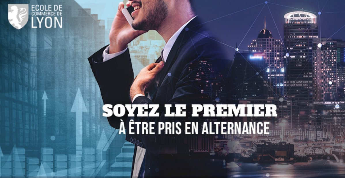 Pour votre alternance, ECL vous accompagne dans vos démarches.
Pour votre recherche d'une entreprise d'accueil pour votre alternance, le groupe ECL met en place un service de mise en relations individualisé.