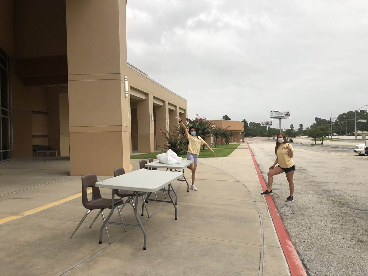 We’re almost finished setting up for yearbook distribution. Enter through the visitor parking lot by the baseball field. We will be here from 8-10 and 4-6.