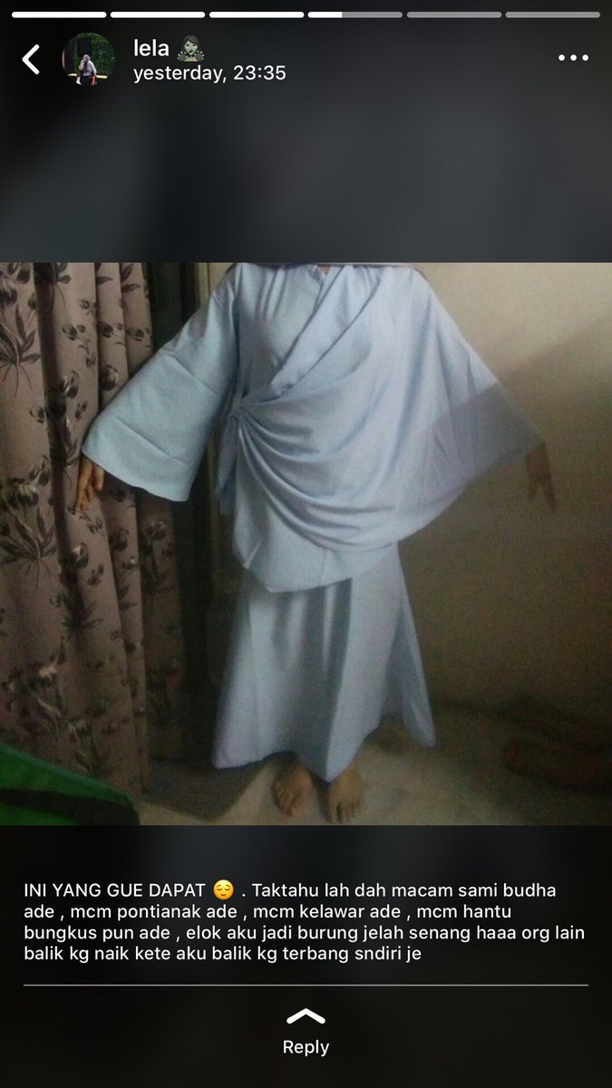 AiskrimPotongMY's tweet image. Hati-hati kalau beli barang online kalau tak jadi macam ni🤣

Kredit: @67Ilya

#APLawakCampus #ExpectationReality #Terciduk #fashion #ootd