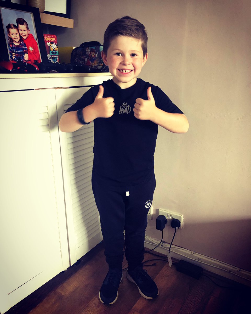 vicki_spink's tweet photo. @BGrovePrimary Ollie had a fantastic morning in school and was so happy to see his friends, Mrs Morgan’s and Mrs Bolt. A big thank you to all the staff, for giving the children a bit of normality back, in a very uncertain time. https://t.co/8HTuabQTM1