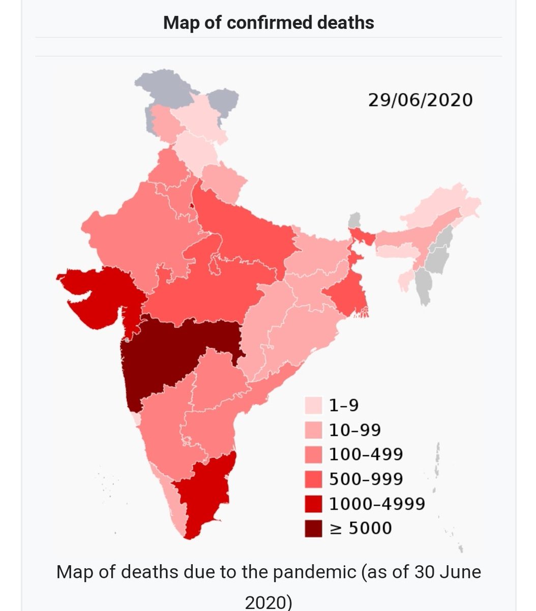 Myth #2 Some states have very good health infrastructure and medical facilities, and some poor states, people just die.Look at the data, and judge yourselves  #IndiaFightsCorona