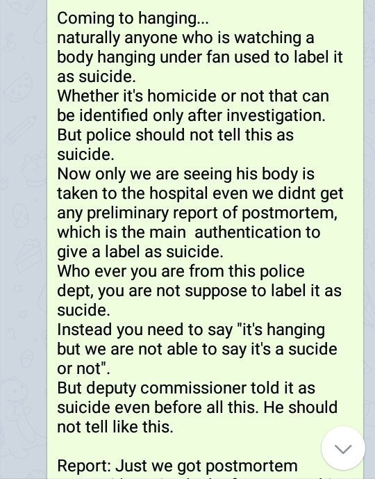 1/4CBI Officer Mr.Ragothamam about  #SushantsinghRajput case.Interested people can read out this English Translation.His big clue is calling Locksmith!!!!This one is old video dated 15th June. Attaching Eng Translation + video below: #PMDoCBIEnquiryForSSR