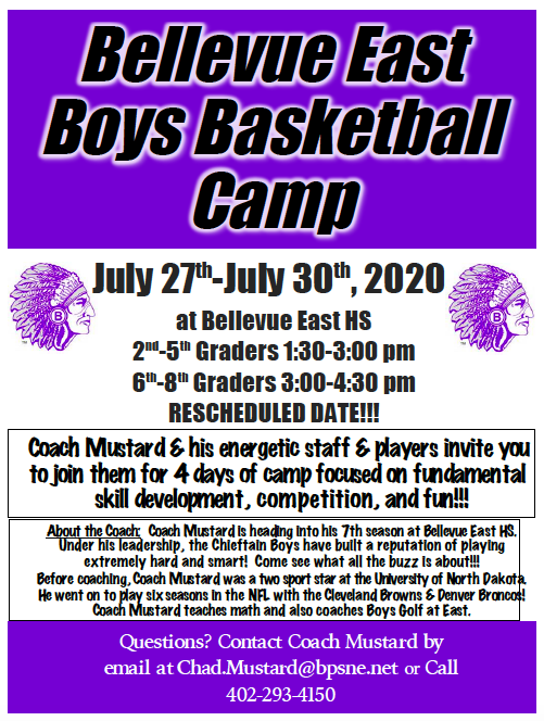 BEASTMBB's tweet photo. Bellevue East youth basketball camp has been rescheduled!  See the flyer below for details!  Online registration is available now!  Just click the link below! See you at the end of the month!

https://t.co/qd9JGa0HLI

#BeastFam #BuildingYoungMen https://t.co/C2UM4HO2NS