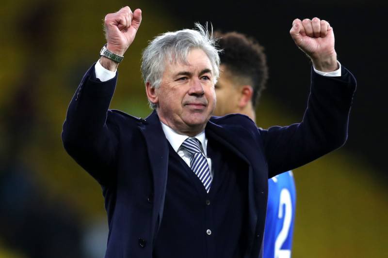 Everton statistics & and facts under Carlo Ancelotti.- Since the appointment of Ancelotti, Everton have improved their xG per 90 from 1.61[pre-Ancelotti] to 2.22 meaning that The Toffees have been creating more goalscoring opportunities. #EFC