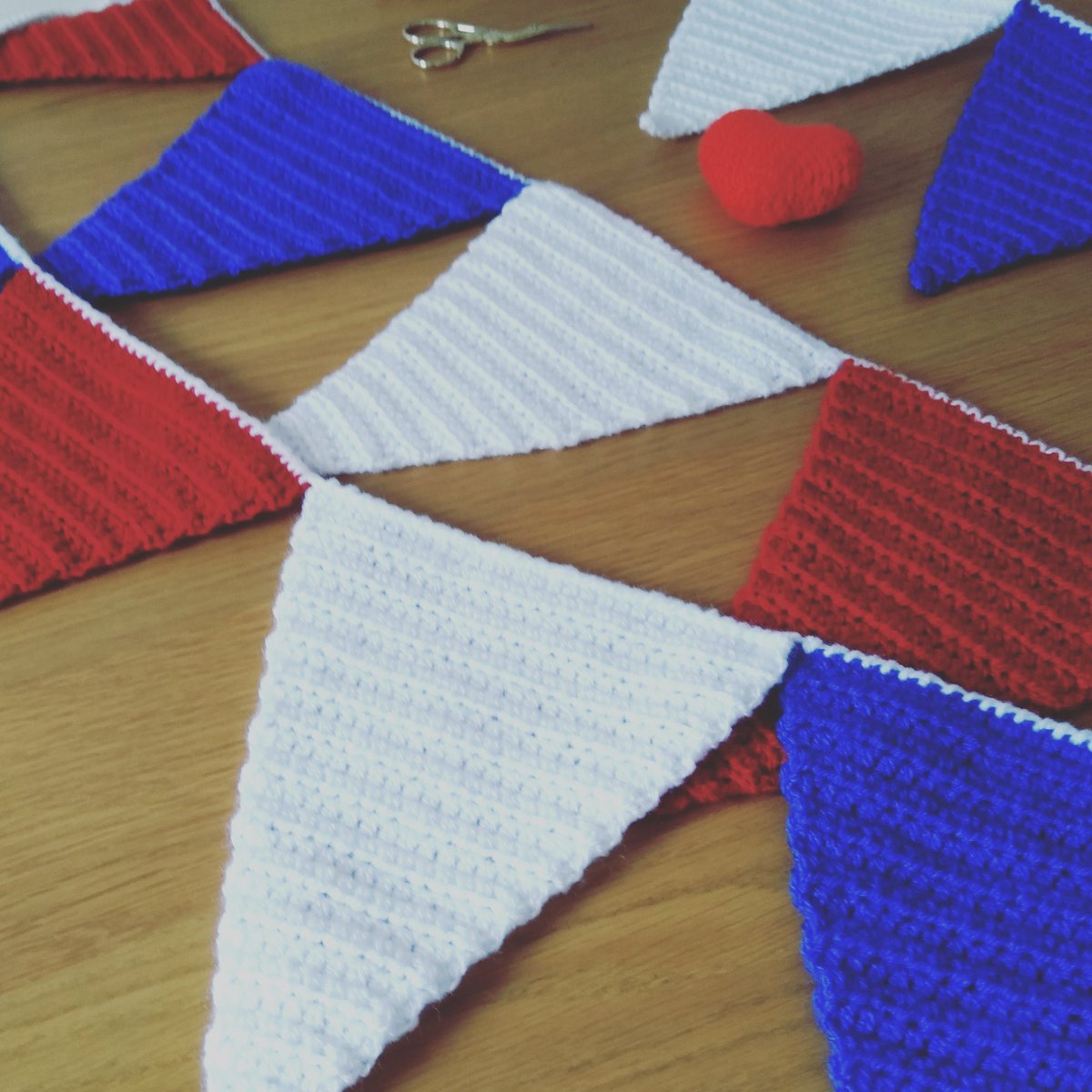 Yarn2Sew's tweet photo. Are you looking to make some bunting? Our crochet bunting pattern will be available from our Etsy shop this weekend! ☺️🧶 Link in bio! ☺️
#crochetpattern #etsyshop #handmadehour https://t.co/VSKwYlMBYQ
