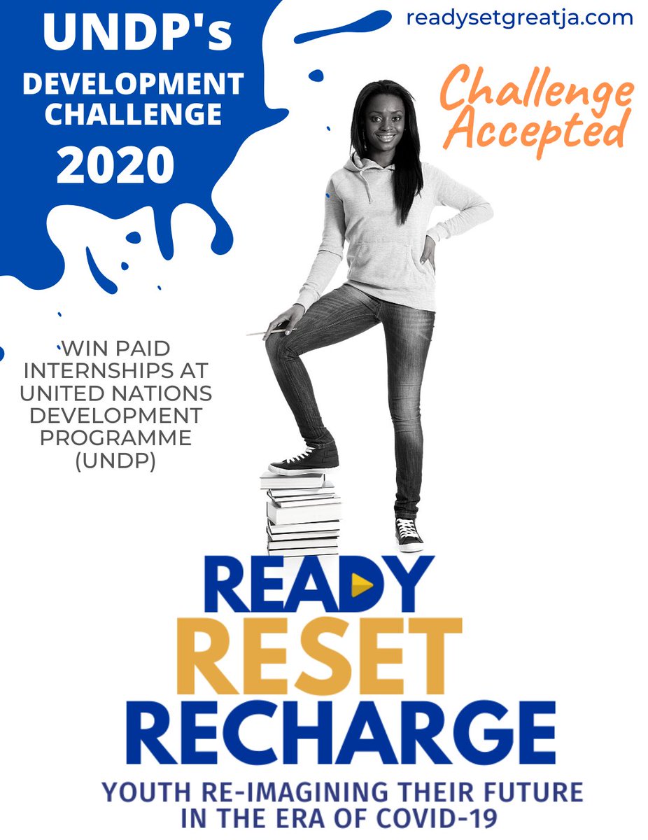 PositiveOrgJA's tweet photo. Opportunity! @UNDPJamaica

STUDENTS, ENTER UNDP's Development Challenge🥇 for a chance to win internships at UNDP Multi Country Office in 🇯🇲.  Tag &amp; Share. @youth4peaceja @ComSecYouth @SALISESMona @UNDP4Youth @Petchary.  DETAILS &amp; REGISTRATION 👉https://t.co/dk6PF0xUEC https://t.co/O5DuiOhSdk