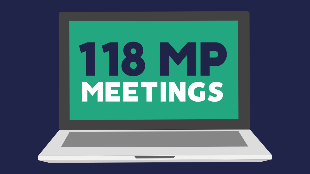The latest #MPCount is... 118 meetings! 

Don't forget to keep sharing your Zoom selfies and using your voice to call for a green and fair recovery #TheTimeIsNow.