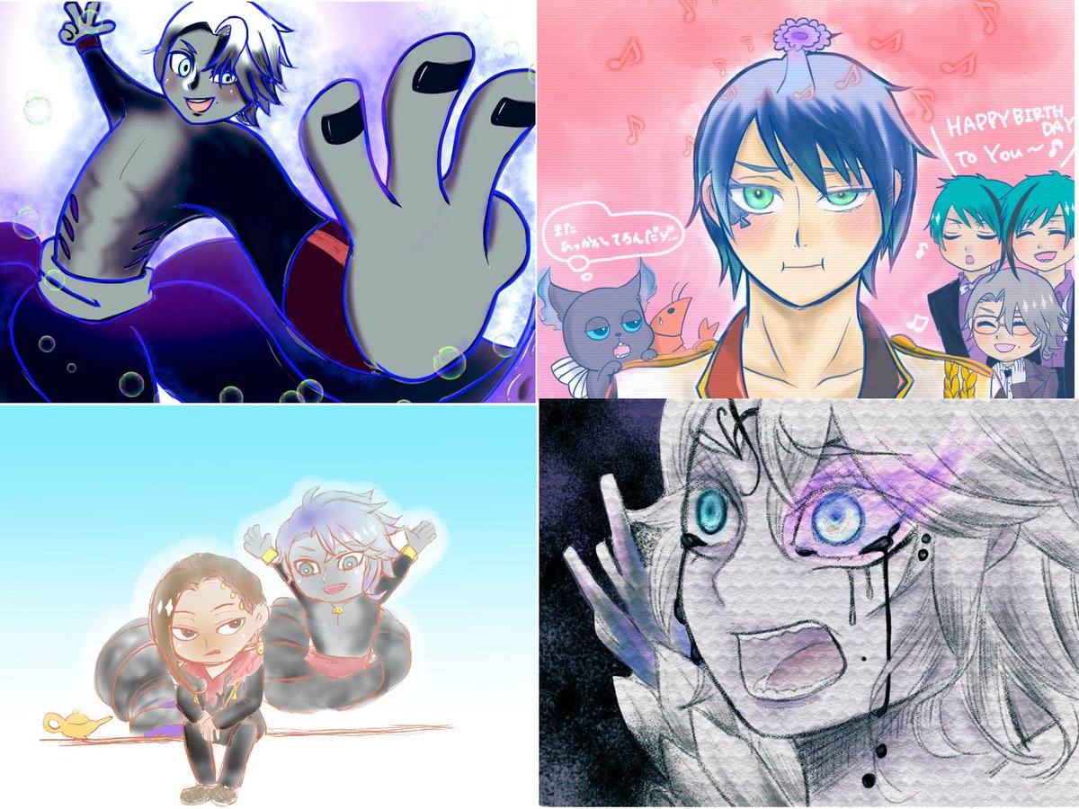 #今月描いた絵を晒そう
めっっっちゃ描いてた
見て頂きありがとうございました🙇‍♀️ 