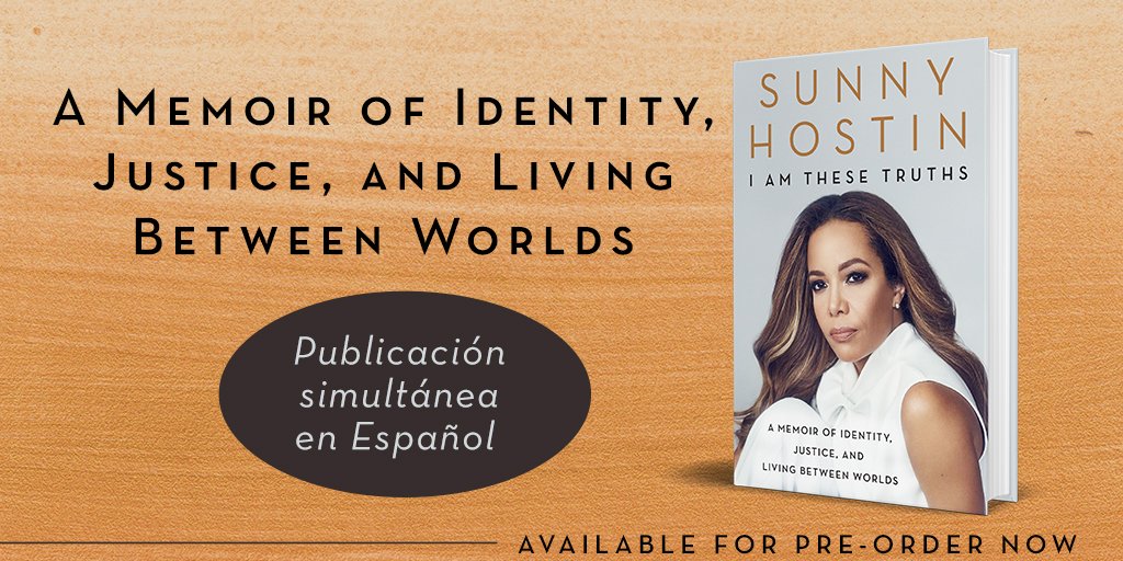 I’m beyond thrilled to share my memoir, #IAmTheseTruths, will be published in English AND Spanish on September 22. Click the link to learn more, and to pre-order your copy today! bit.ly/2YMzEqI