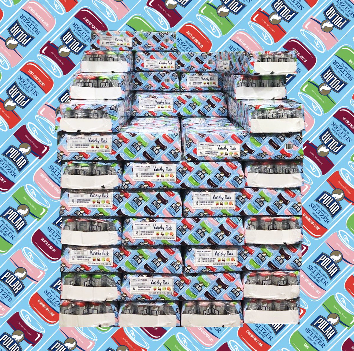 Where’s Polar? 🔎 Now available at <a href="/costco/">Costco</a> , that’s where! 
Find us at your local store #Coast2Coast #PolarSeltzer