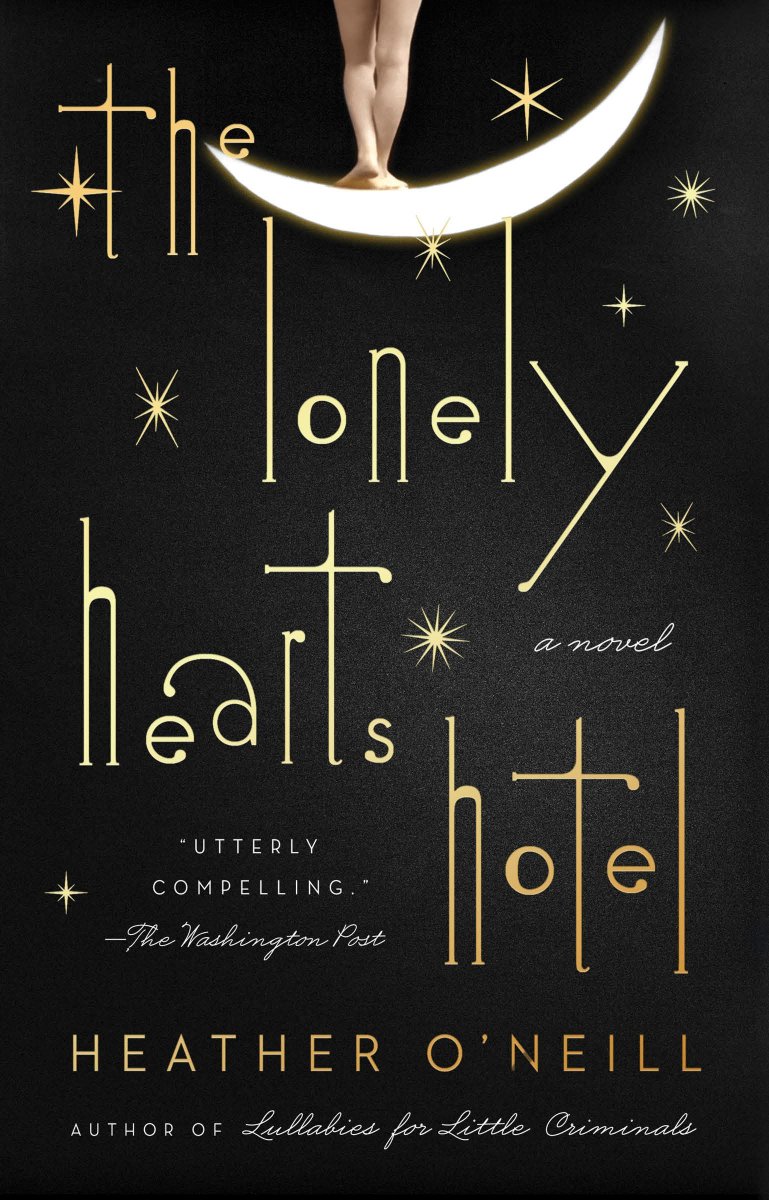 How rich The Lonely Hearts Hotel is, a book about love and loss and clowns in Montreal during the Depression. It's long and the prose is so vivid it's quite intense, but I adored it.  https://amzn.to/2NKRowp  