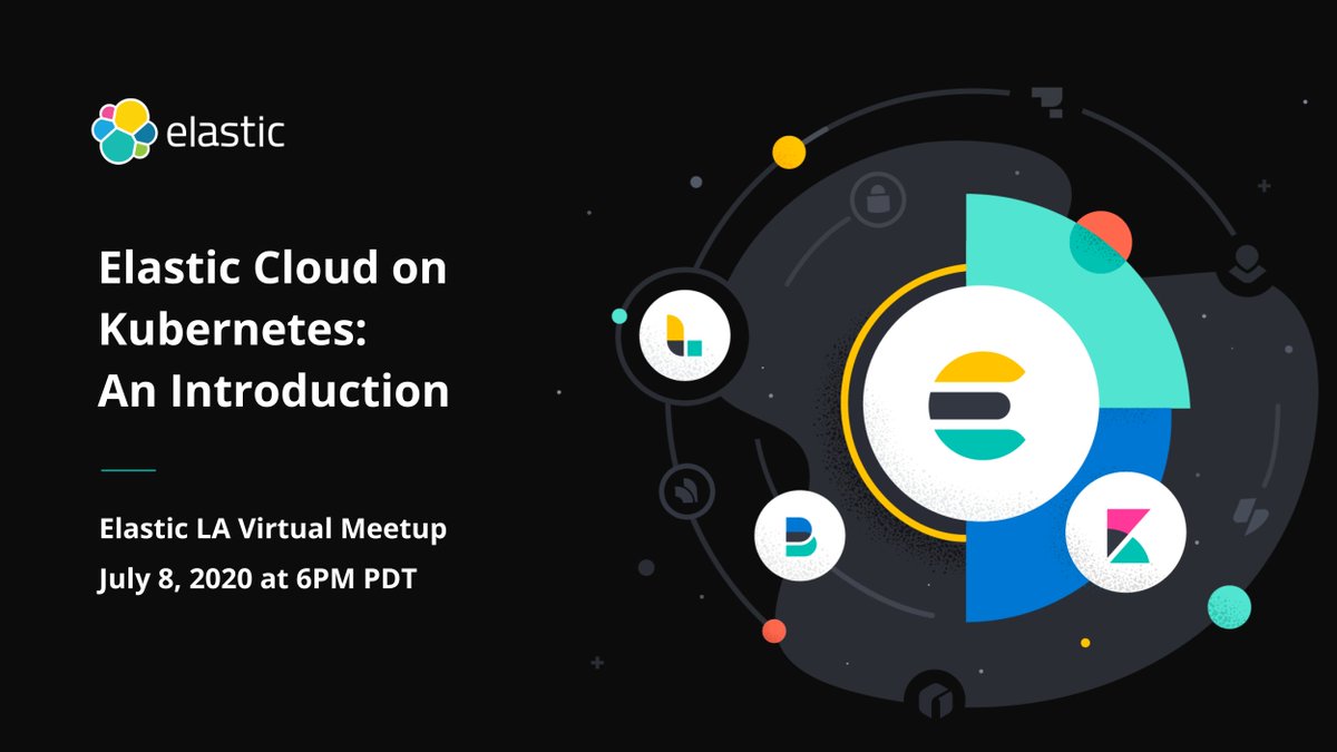 richhorace's tweet image. Come join the first @elastic LA Virtual Meetup on July 8th @6PM PDT for an introduction to #ElasticCloud on #Kubernetes (ECK) #ElasticStack #Elasticsearch #DevOps 
ela.st/la-eck