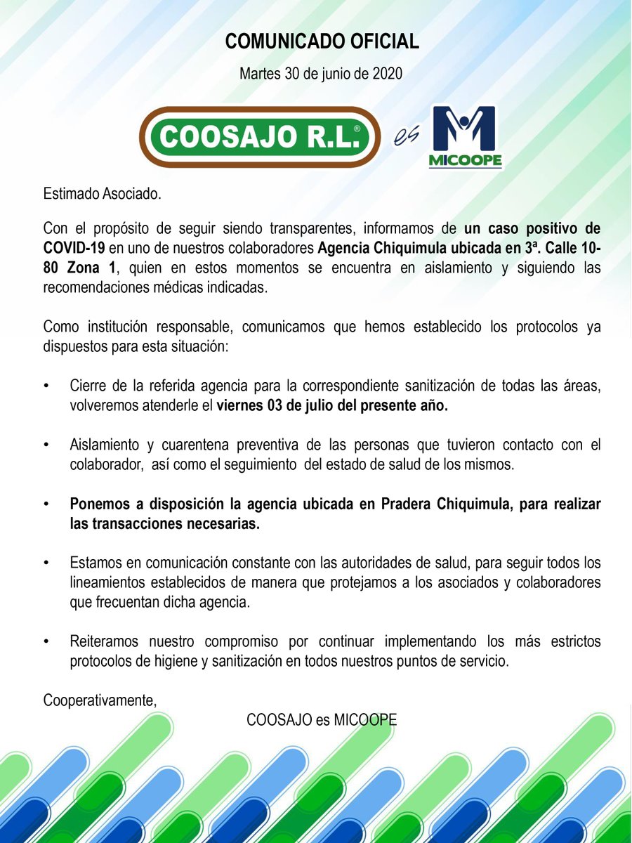 - Información importante -