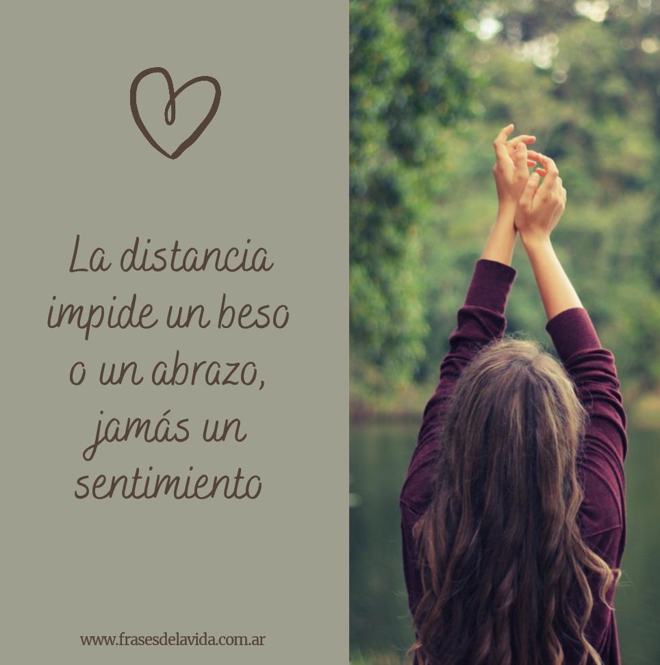 La distancia impide un beso o un abrazo, pero jamás un sentimiento  https://t.co/19B53zumUf #Amor #Amoradistancia #Frasesamorcortas  #Frasesbonitas #Frasescortas #Frasesdeamor #Frasesdelavida #Fraseslindas  #Frasesmotivadoras #Frasespositivas