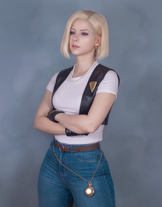 My first take on Android 18 from Dragon Ball 😁 I was very excited to cosplay her, especially since people<a href="/tag/tombraider"class="tags"><span>#tombraider</span></a><a href="/tag/laracroft"class="tags"><span>#laracroft</span></a>