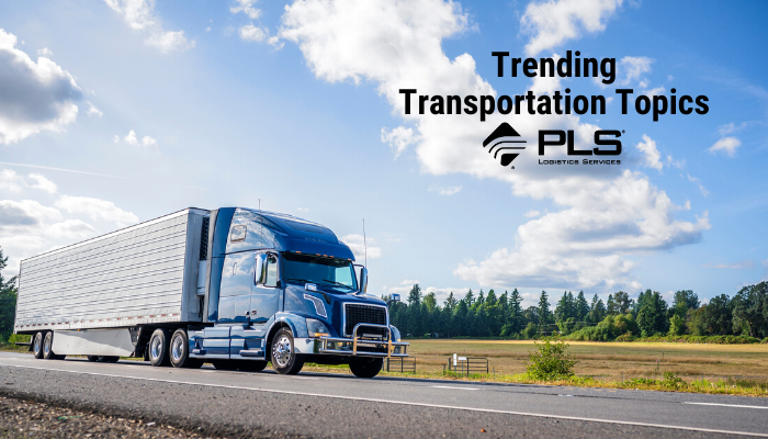 PLSLogistics's tweet image. Read the latest industry updates from this month, including FMCSA updates and electric truck news, in this week's #PLSBlog! #FMCSA #trends #electrictruck plslogistics.com/blog/trending-…