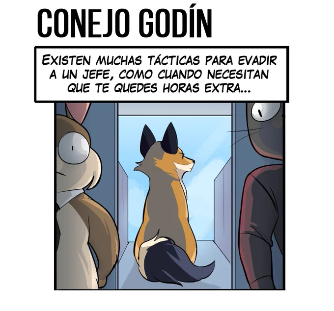 COMIC CONEJITO GODIN #8 Como evadir al jefe...
TODOS LOS CAPITULOS CON MEJOR CALIDAD:  https://t.co/y9oNZdFbre
¡Chicos si pudieran ayudarme haciendo click en el link se los agradecería! Muchas gracias por el apoyo 