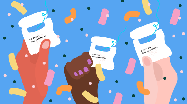 meetcocolab's tweet photo. Sign up for our 21-Day Floss Challenge and get on track to keeping your #teeth4lyfe! We’ll send you daily floss motivation and you’ll get a chance to win a year’s worth of Cocofloss! #FlossParty https://t.co/FJYmMY85fJ