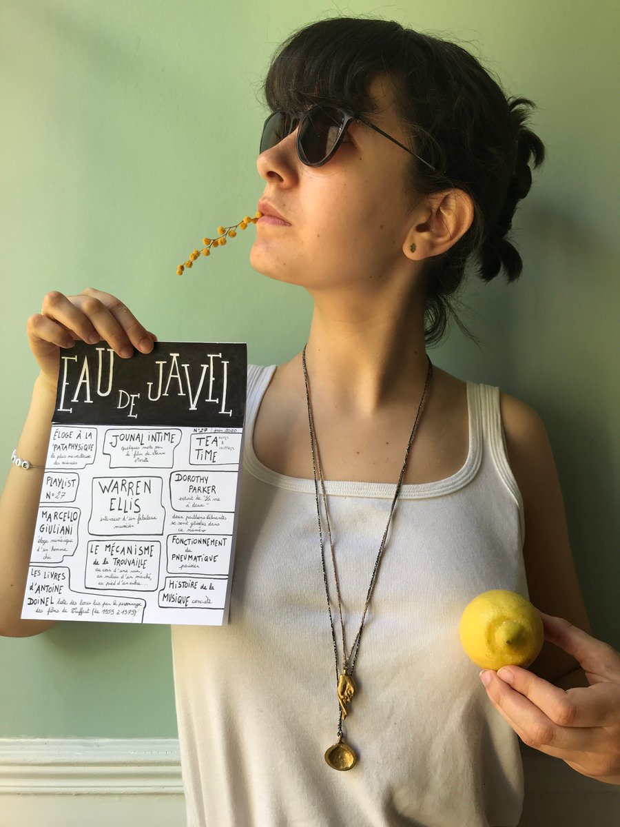 Eau De Javel Fanzine by Violette Gauthier out tomorrow