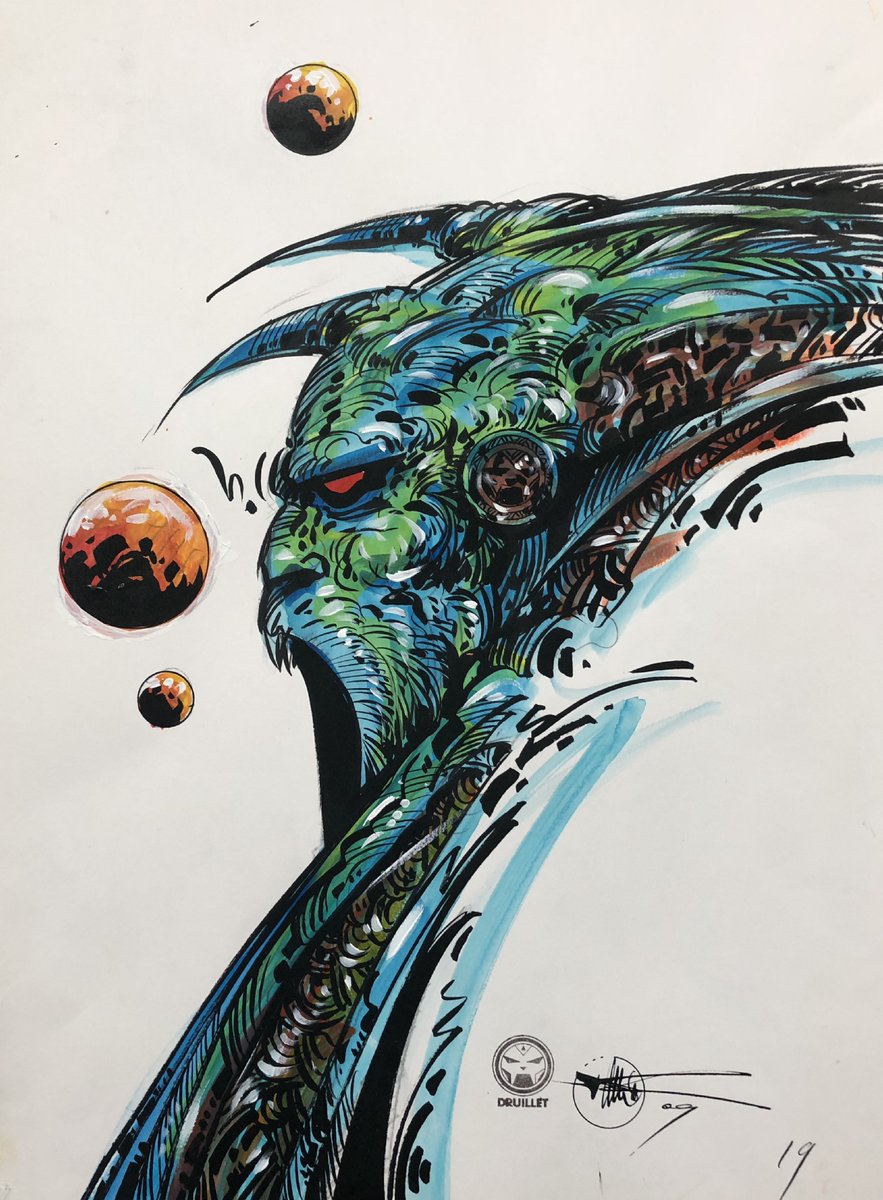 pascalblanche's tweet photo. #INSPIRATION: the Fabulous art of Philippe DRUILLET. https://t.co/HsObbWKcgJ