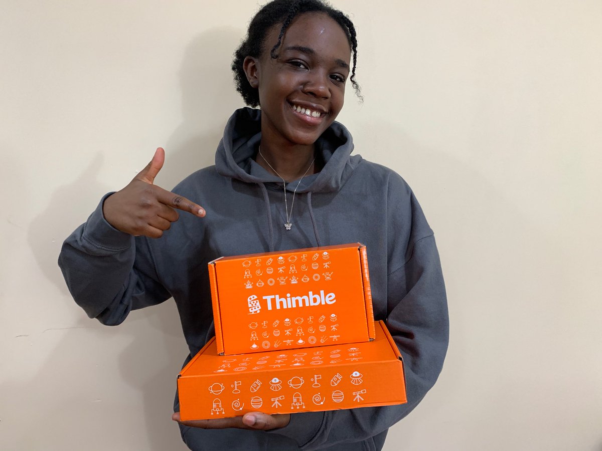 daytocode's tweet image. At @daytocode we would like to say thank you to @Thimbleio for their recent donation of educational robot kits to our organization.